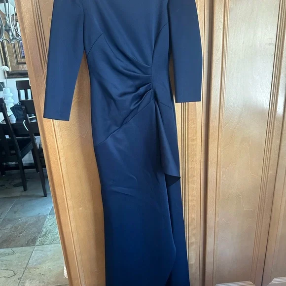 Eliza J | Dresses | Eliza J Blue Ruched Wrap Sheath Dress | Poshmark Eliza J | Dresses | Eliza J Blue Ruched Wrap Sheath Dress | Poshmark